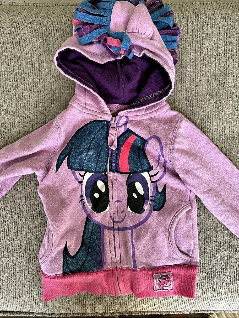 My Little Pony hoodie Pink Girls 3T